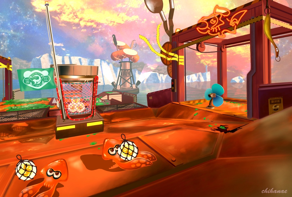 サーモンランポストカード