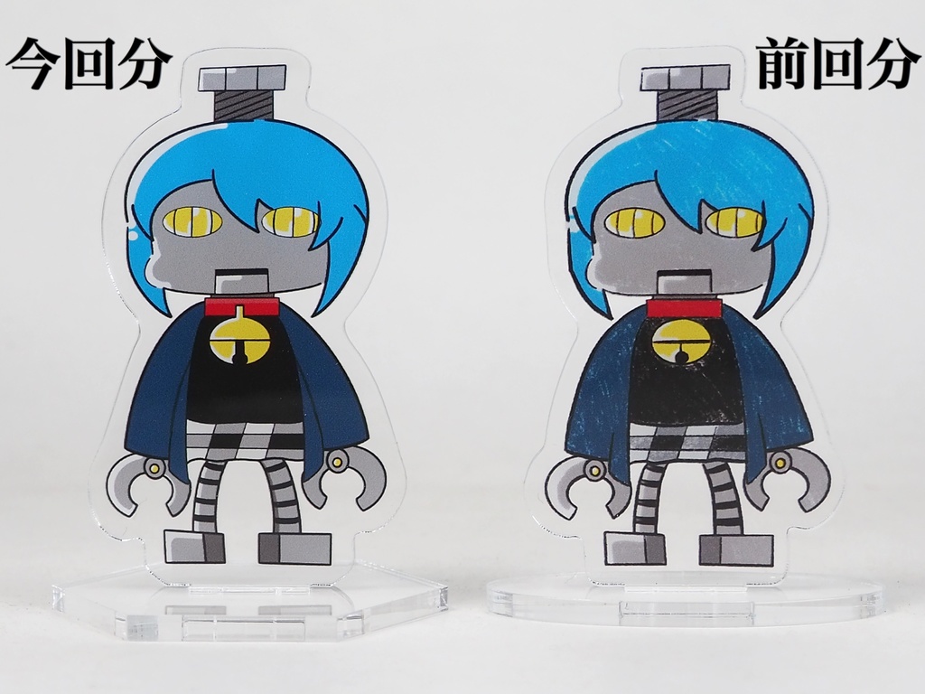 メカ猫落花ちゃんアクリルスタンド【ネコポス配送】★特典付き