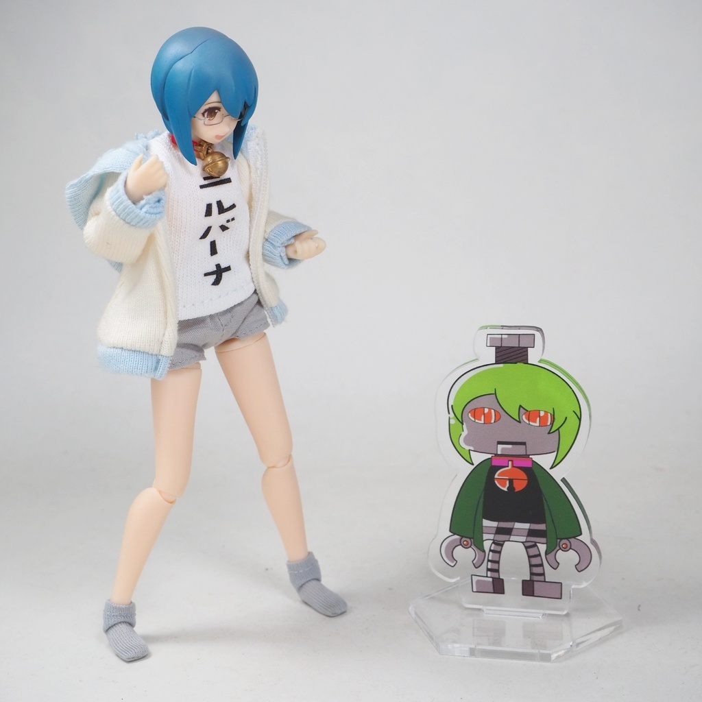 G2メカ猫落花ちゃんアクリルスタンド【ネコポス配送】★特典付き