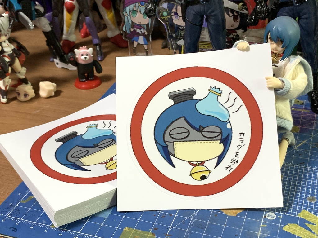 G2メカ猫落花ちゃんアクリルスタンド【ネコポス配送】★特典付き