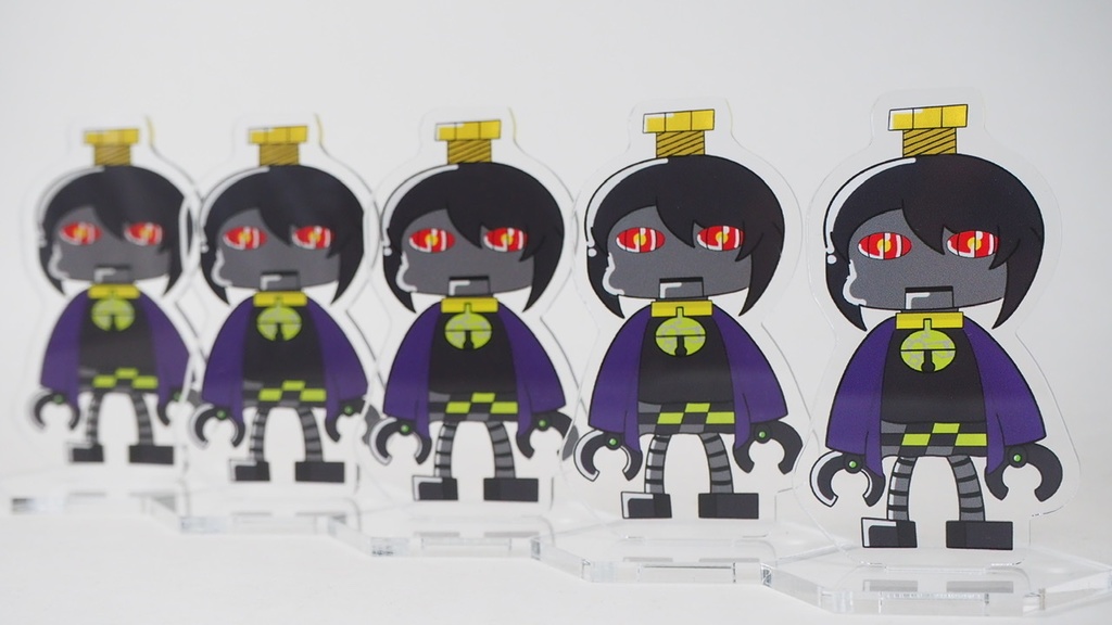 SGメカ猫落花ちゃんアクリルスタンド【ネコポス配送】★特典付き