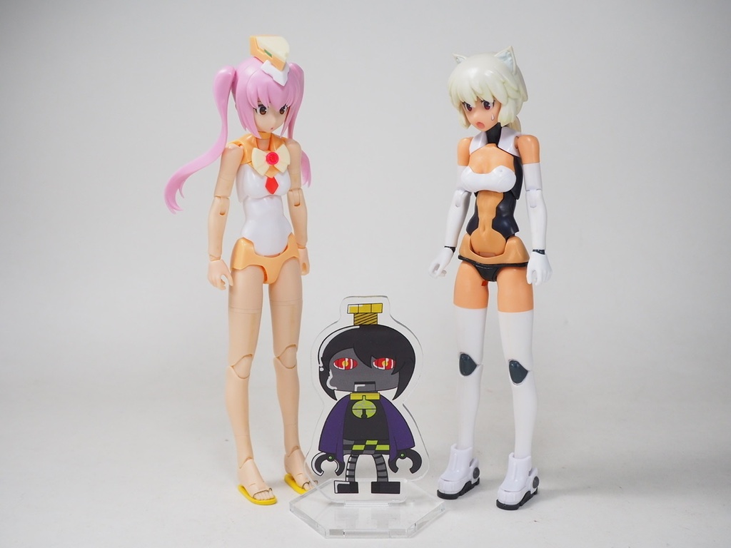 SGメカ猫落花ちゃんアクリルスタンド【ネコポス配送】★特典付き