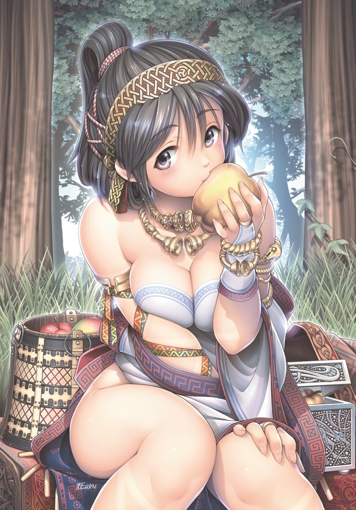 イドゥンと青春の林檎 "IDUNN"【額装複製画】