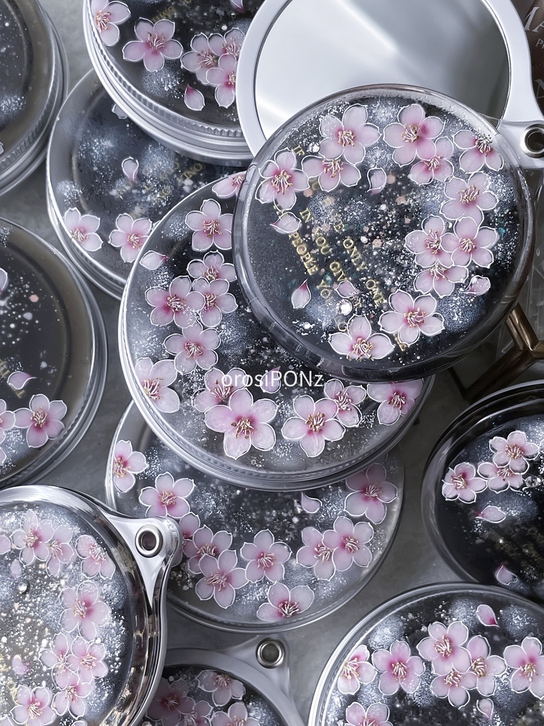【とうらぶ】桜隠し　コンパクトミラー・缶ケース