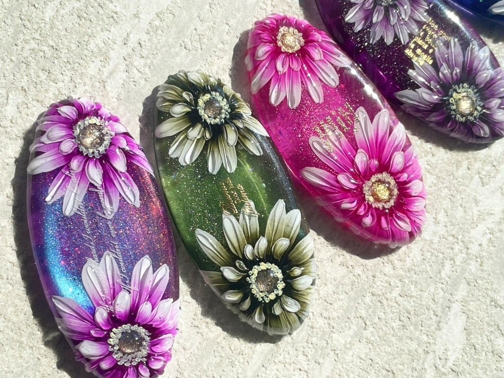 【original】(受注)Gerbera accessory (ヘアクリップ)