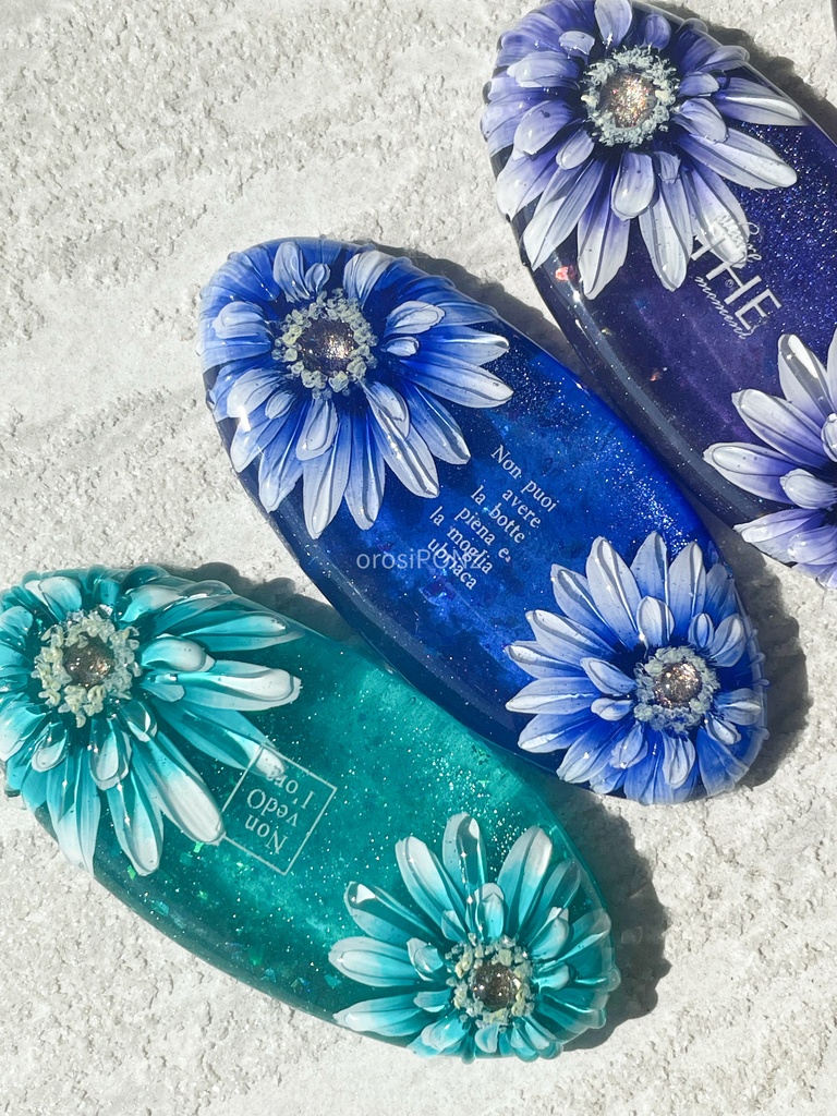 【original】(受注)Gerbera accessory (ヘアクリップ)