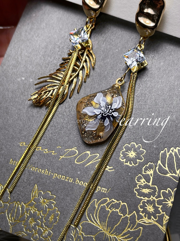 【とうらぶ】鶴丸イメージアクセサリー/ユキノハナ