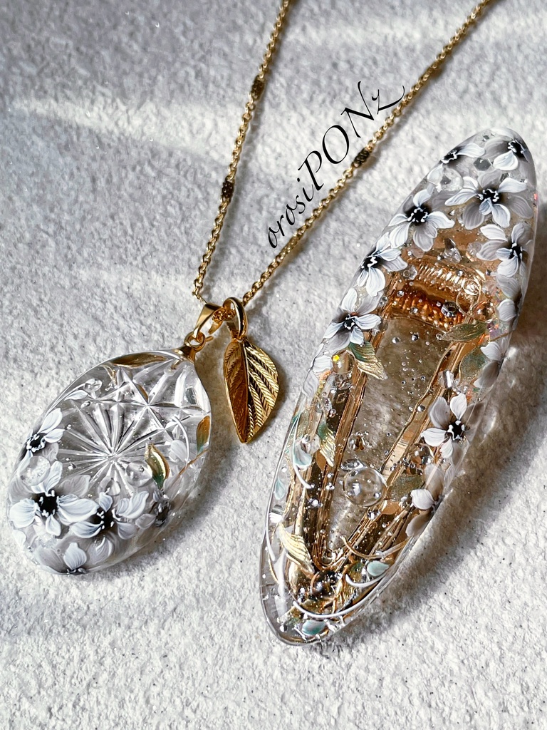 【とうらぶ】「朝露の器」鶴丸国永イメージアクセサリー⚠️boost返礼品無⚠️