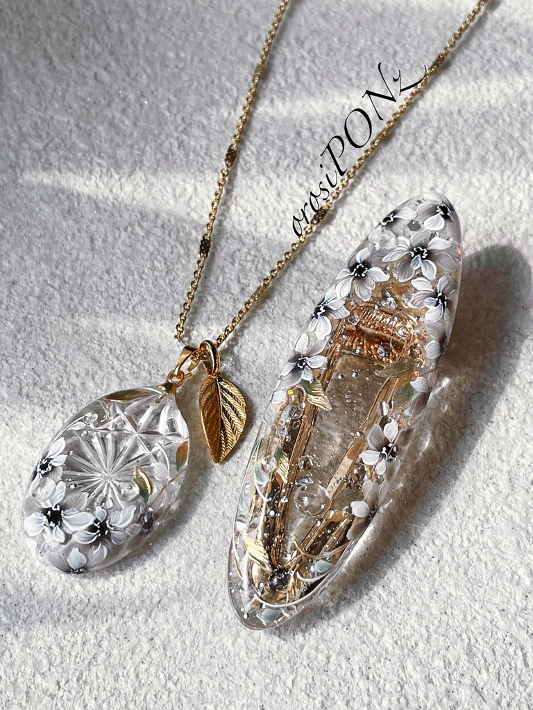 【とうらぶ】「朝露の器」鶴丸国永イメージアクセサリー⚠️boost返礼品無⚠️