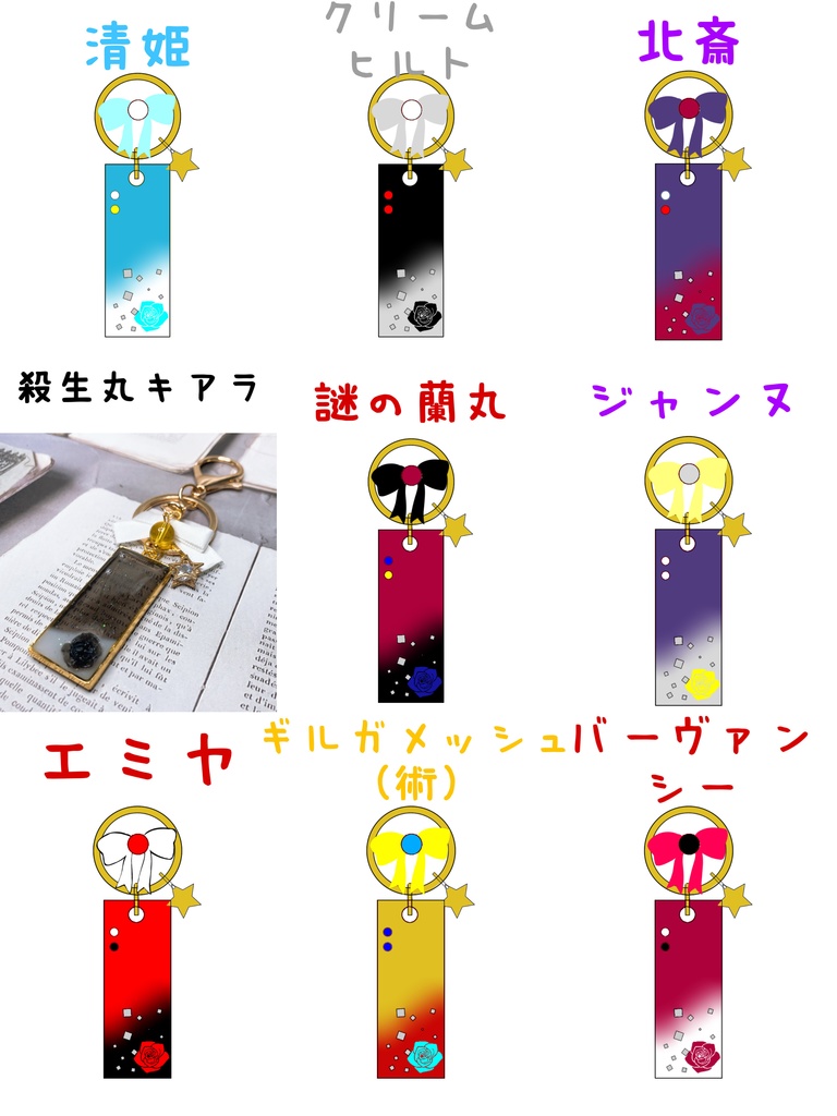 fgoイメージ レジンバッグチャーム②