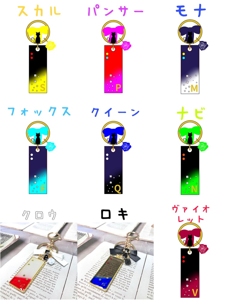 ペルソナ5イメージ レジンバッグチャーム