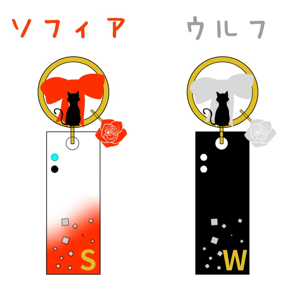 ペルソナ5イメージ レジンバッグチャーム