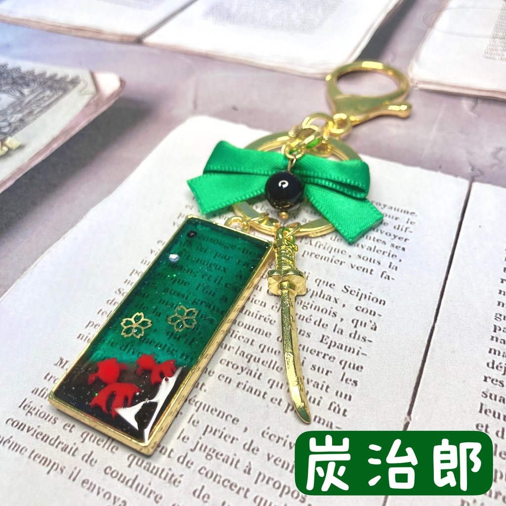 鬼滅の刃イメージ レジンバッグチャーム