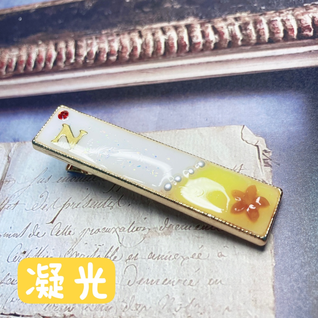 原神イメージ レジンヘアクリップ①