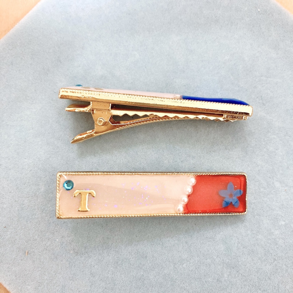 原神イメージ レジンヘアクリップ①