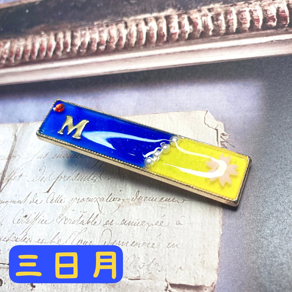 刀剣乱舞イメージ レジンヘアクリップ①