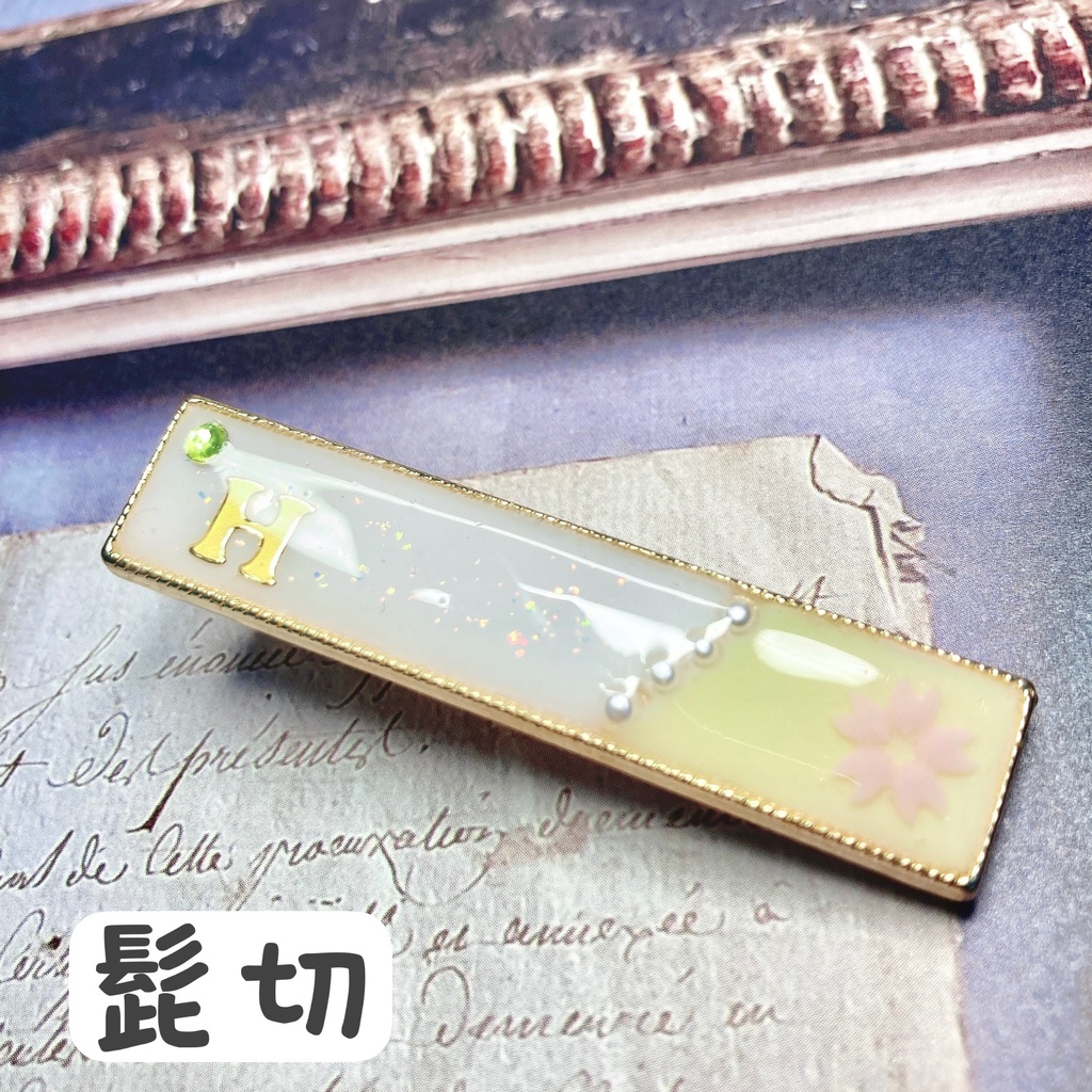 刀剣乱舞イメージ レジンヘアクリップ③