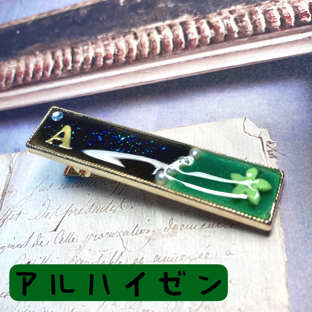 原神イメージ レジンヘアクリップ②