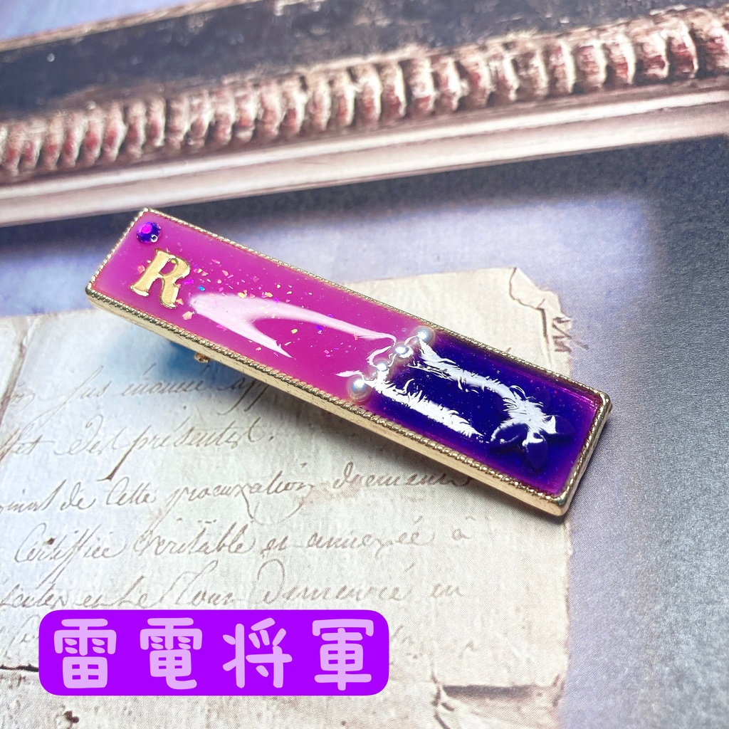 原神イメージ レジンヘアクリップ②