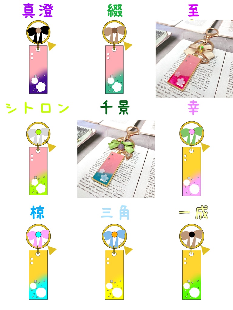 A3! エースリー イメージ レジンバッグチャーム