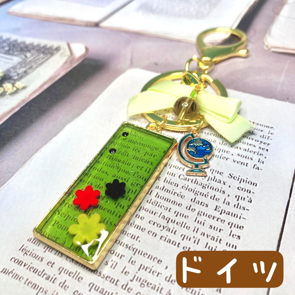 ヘタリアイメージ レジンバッグチャーム