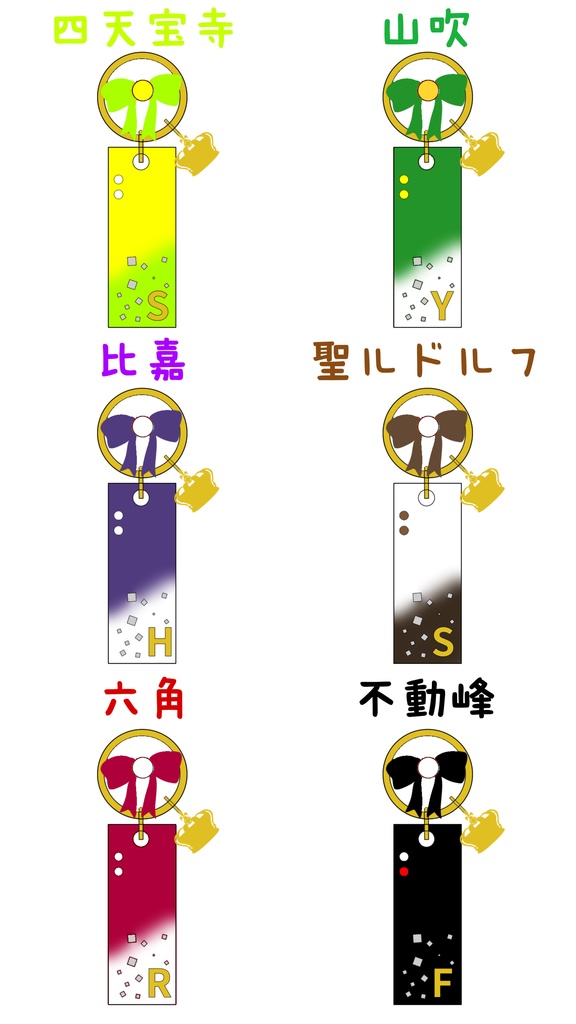 テニスの王子様イメージ レジンバッグチャーム