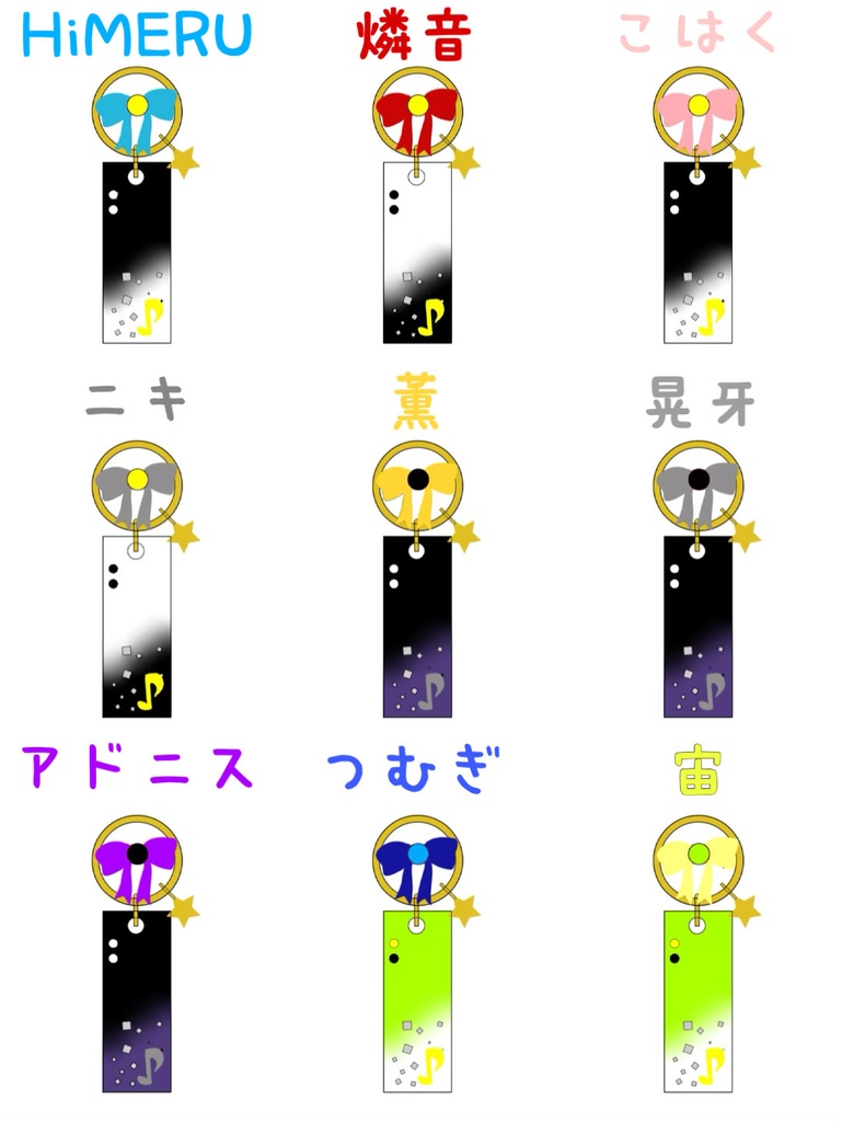 あんスタイメージ レジンバッグチャーム①