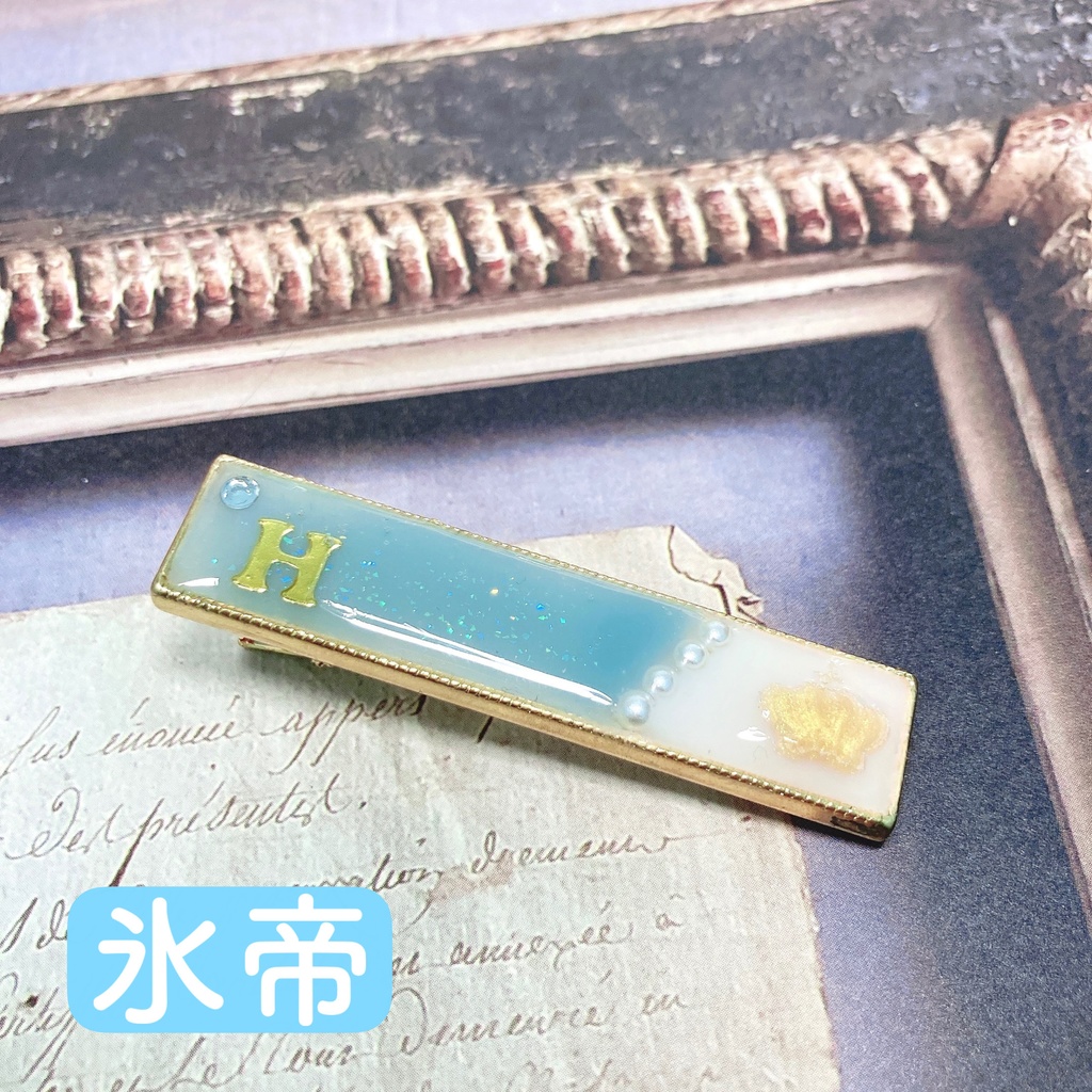 テニスの王子様イメージ レジンヘアクリップ