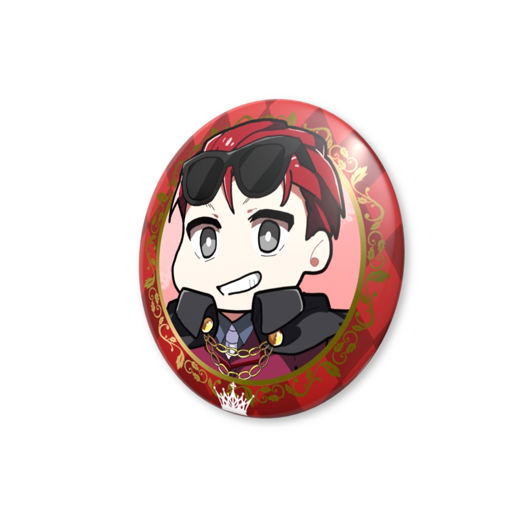 デフォルメ缶バッジ