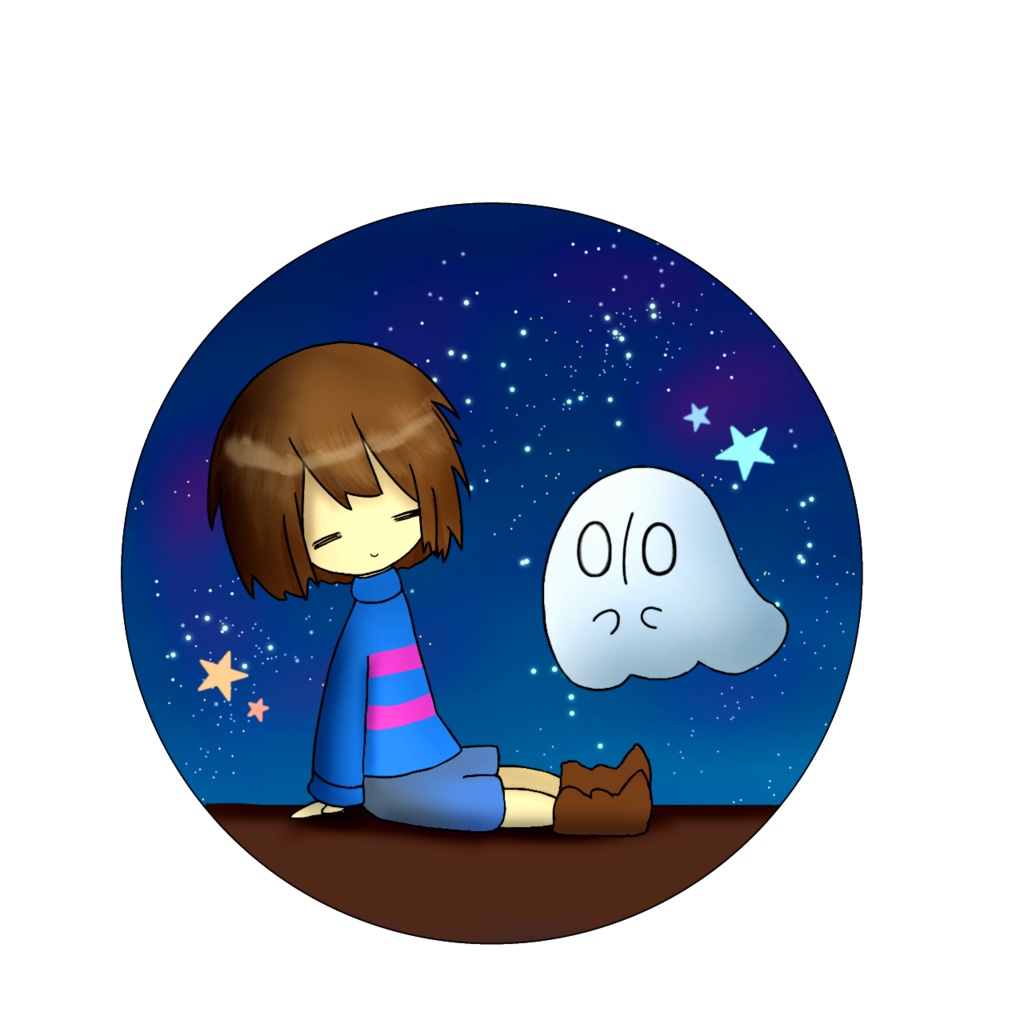 フリスク&ナプスタ缶バッジ