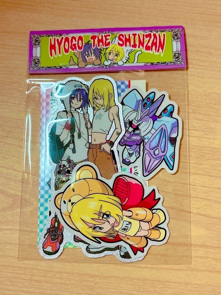 シンレイステッカーセット
