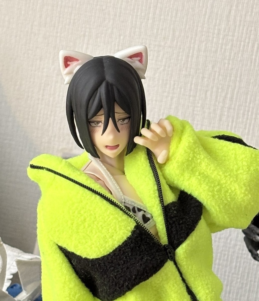 三十路ヘッド用猫耳（1/6サイズ）