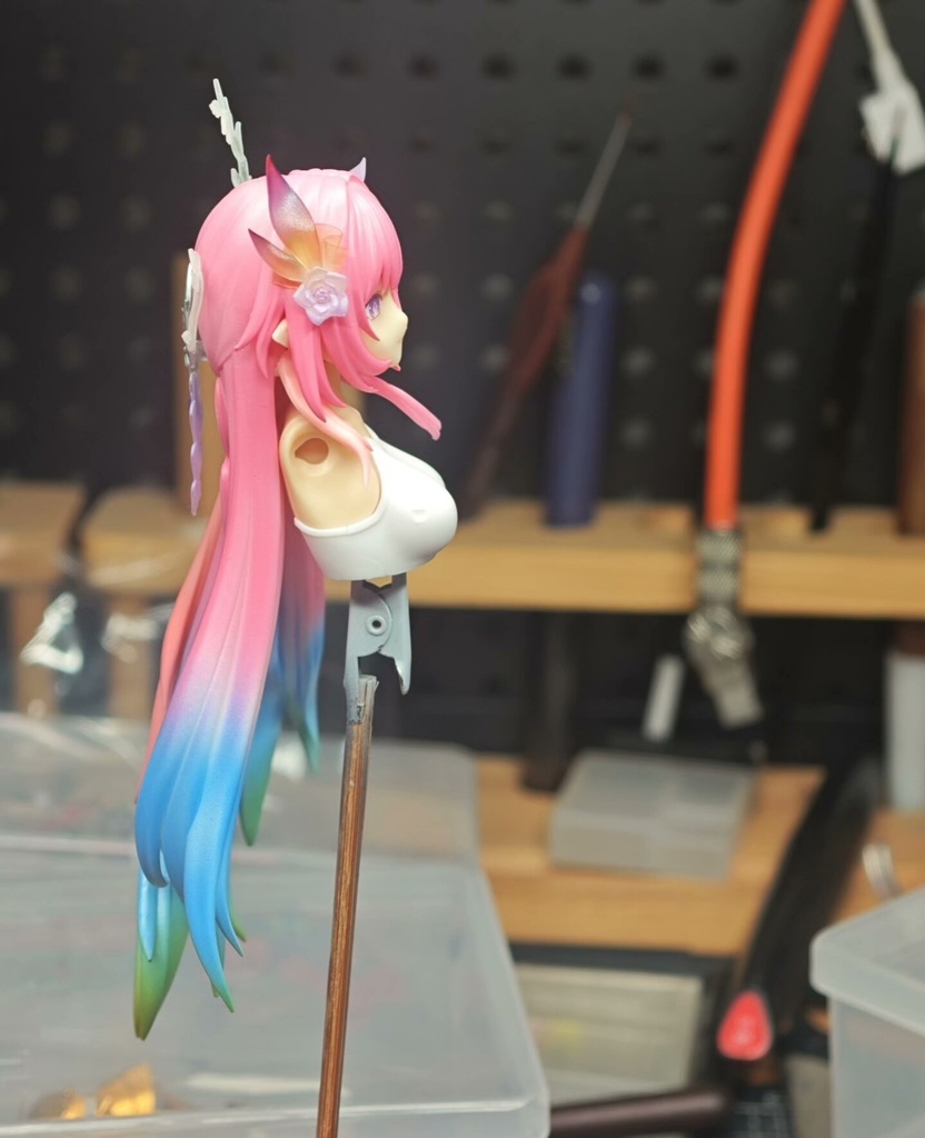 【キュレネ】1/12ヘッドパーツ フェイスパーツ付き