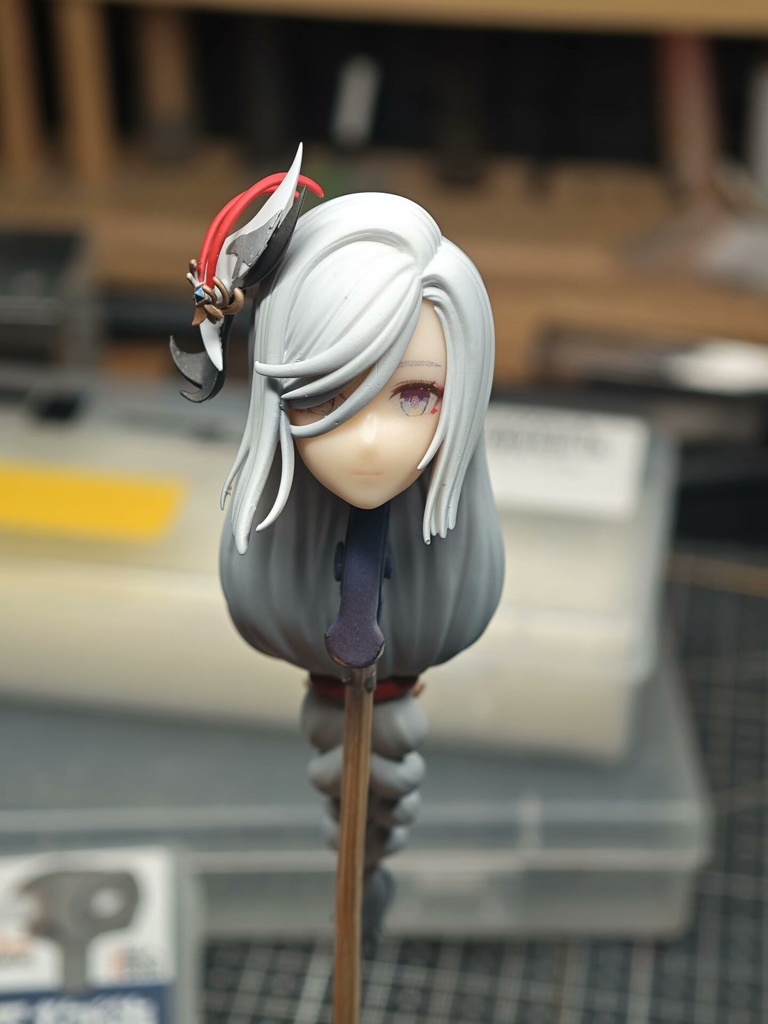 【申鶴】1/12ヘッドパーツ　塗装済