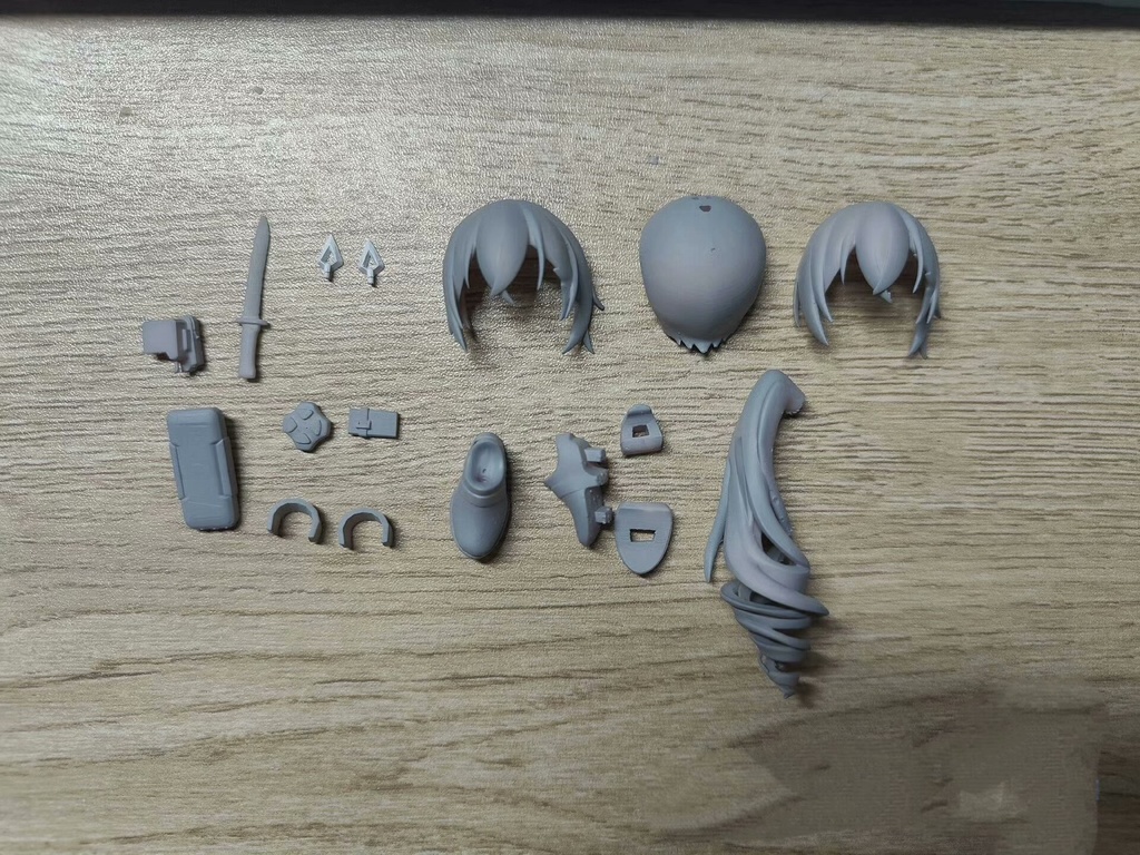 【銀狼】1/12ヘッドパーツ