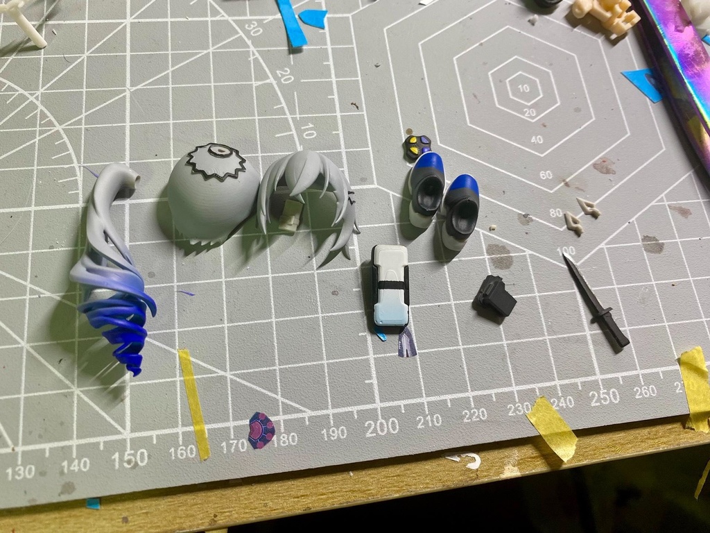 【銀狼】1/12ヘッドパーツ