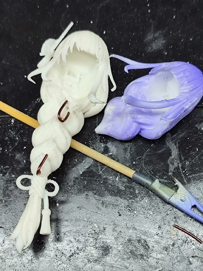 【雷電将軍】1/12ヘッドパーツ