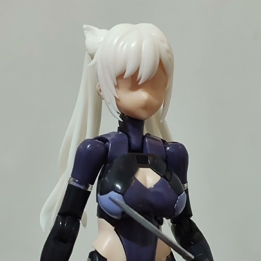 【刻晴】1/12ヘッドパーツ　未塗装