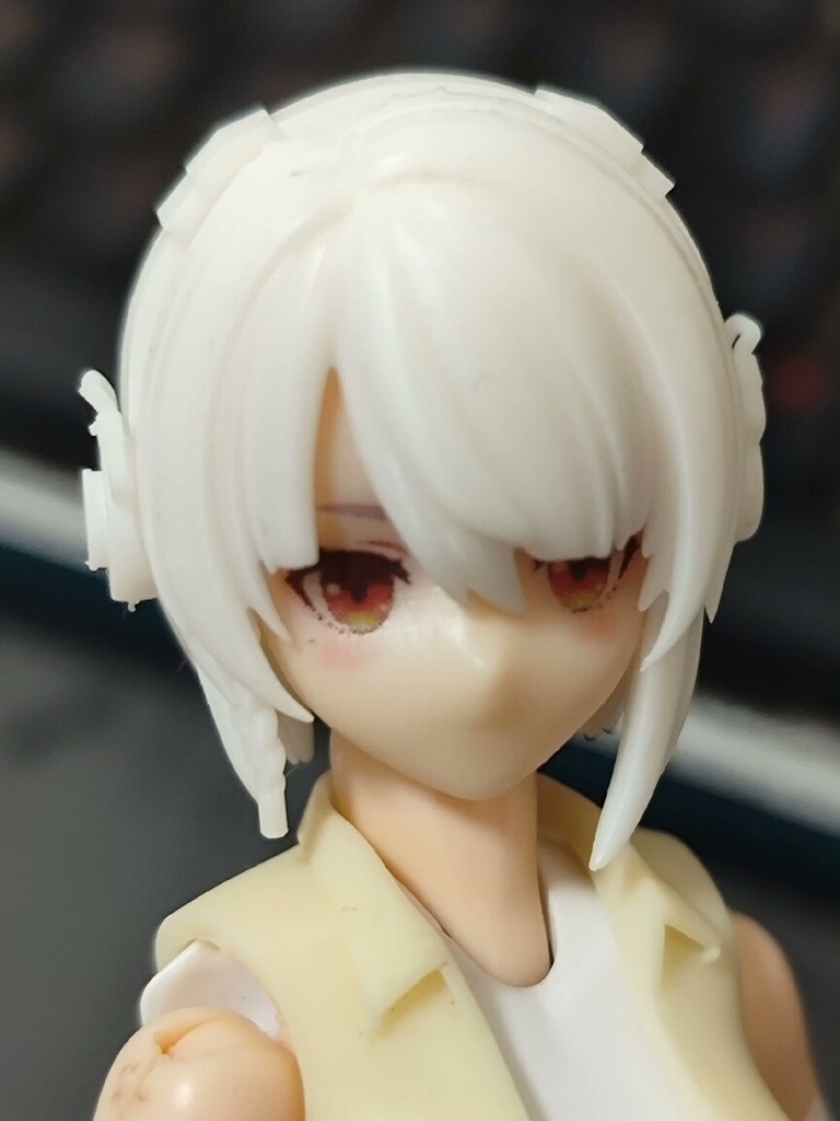 【アンビー】1/12ヘッドパーツ　未塗装