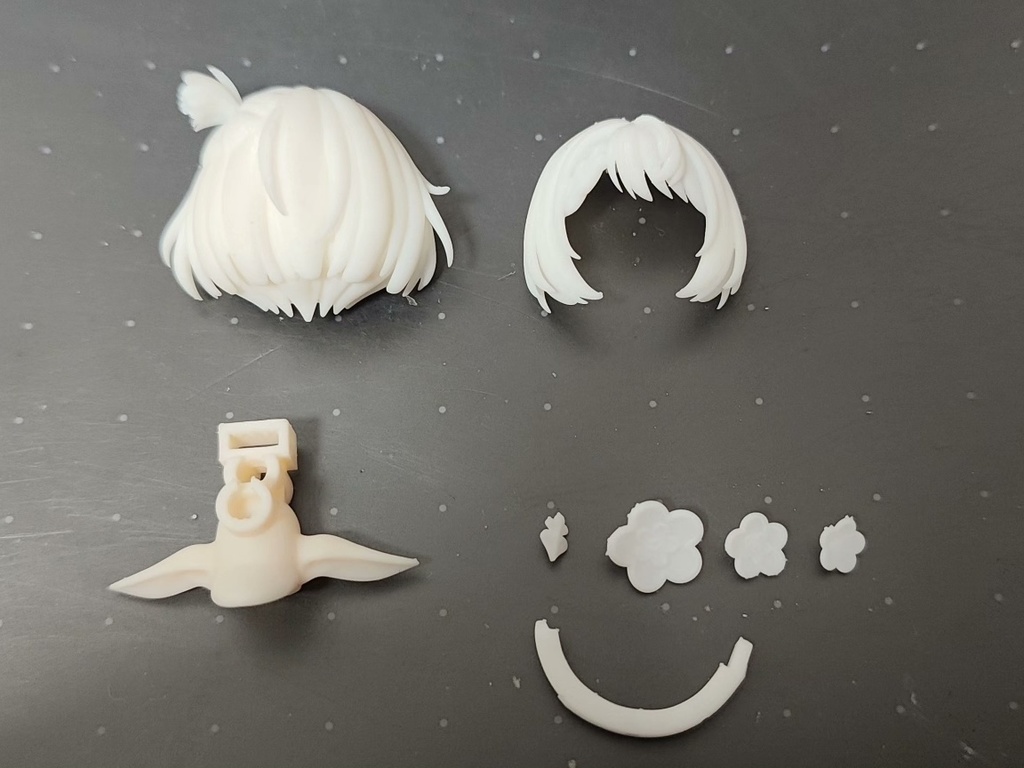 【トリビー】1/12ヘッドパーツ 未塗装