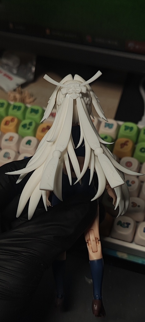 【葉瞬光】1/12ヘッドパーツ 未塗装