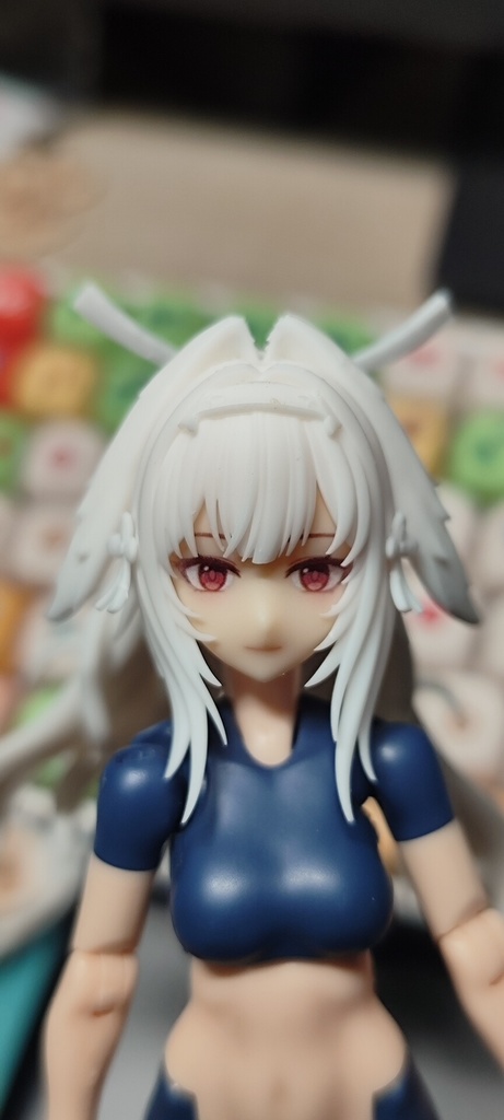 【葉瞬光】1/12ヘッドパーツ　未塗装