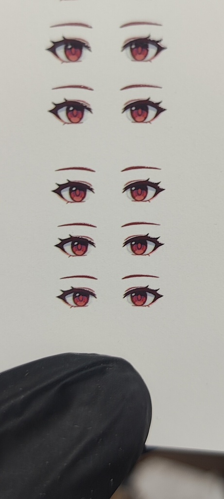 【葉瞬光】1/12ヘッドパーツ 未塗装