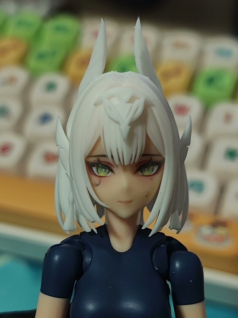 【ネフェル】1/12ヘッドパーツ　未塗装