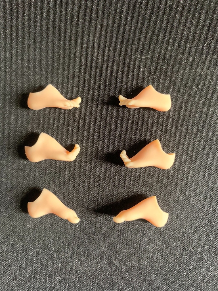 【6点セット】裸足パーツ　メガミデバイス