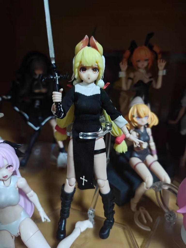 【アリス】1/12ヘッドパーツ 黄色成型