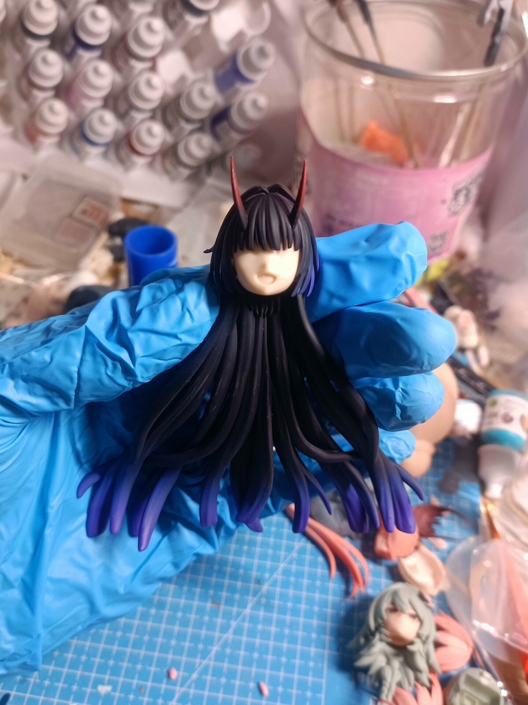【雷の律者】1/12ヘッドパーツ