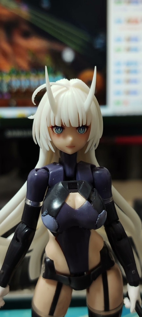 【雷の律者】1/12ヘッドパーツ　未塗装