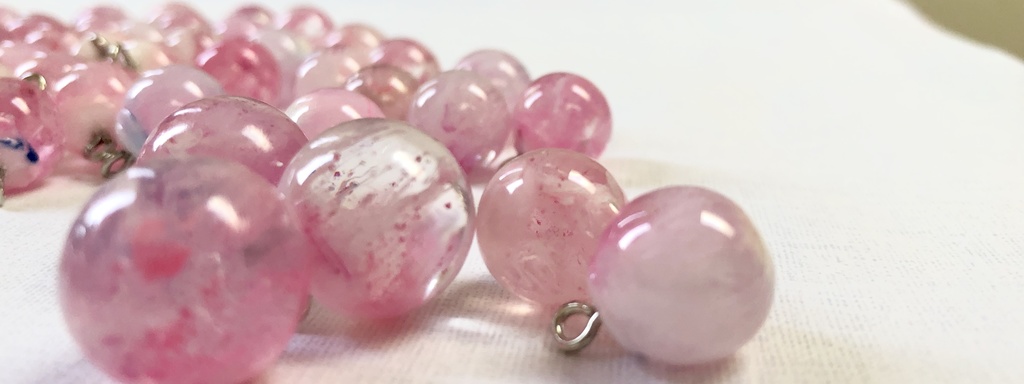 カービィカラーのシンプルストラップ