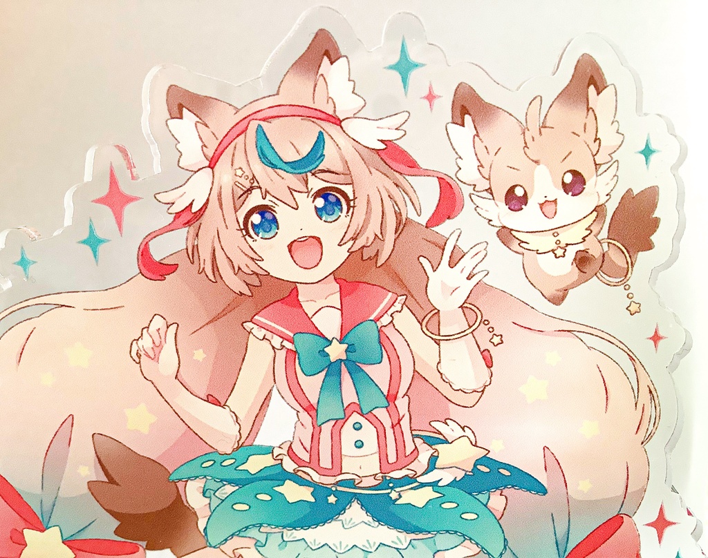 アクリルスタンド【ミルフィ&レモネーコ先生】